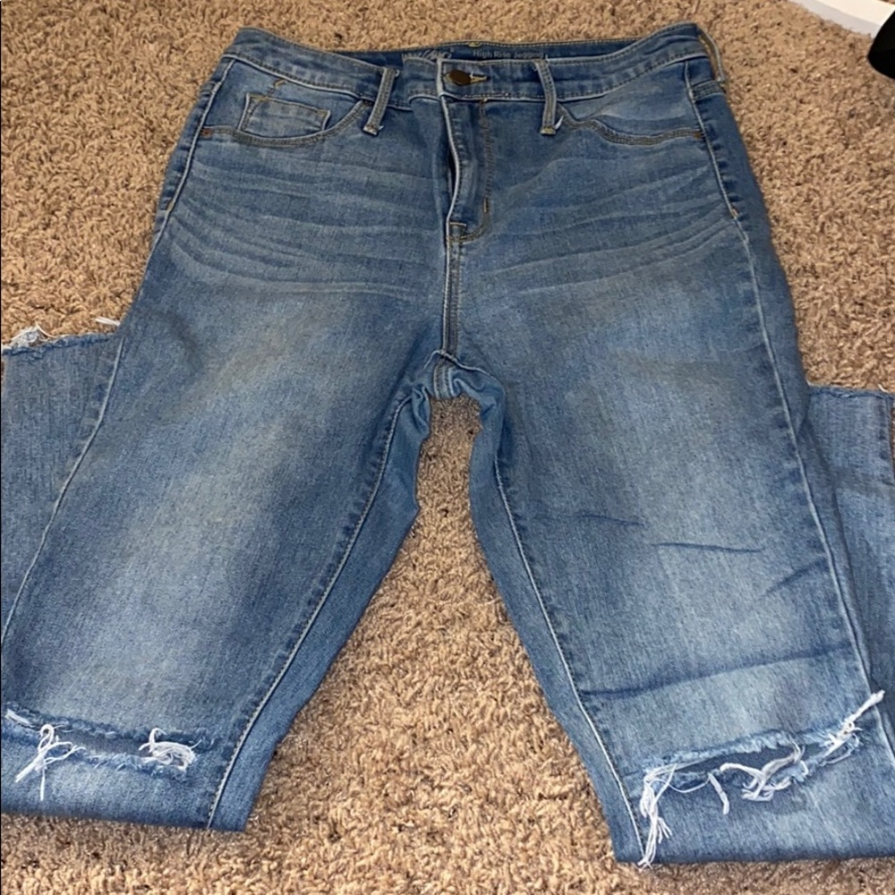 High rise jegging